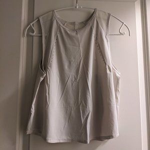 Lululemon - Sculpt Cropped Tank Top (size 4)